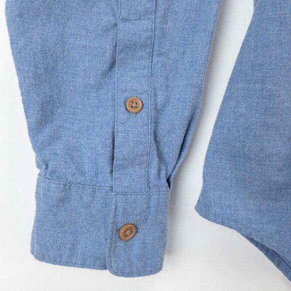 Lucky Brand Men’s 2XL Blue Soft Cotton Long Sleeve Button Down Casual Everyday - Picture 5 of 14